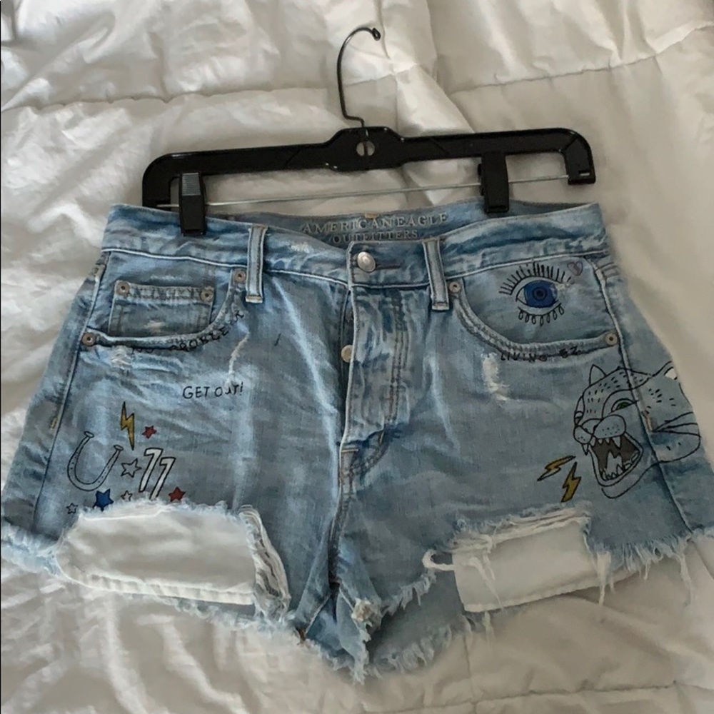 American eagle denim shorts!